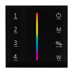 Панель управления Arlight Smart-P22-RGBW-G-IN Black 033766