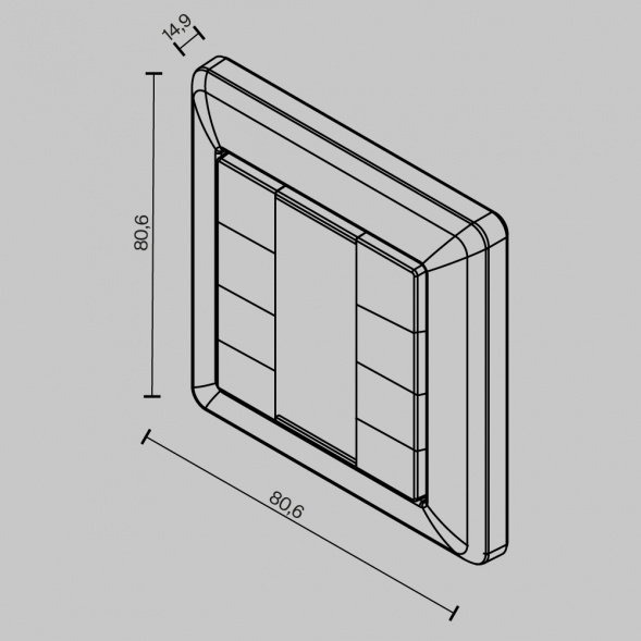 Панель управления Maytoni Lighting control 721051