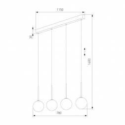 Подвесной светильник TK Lighting 4503 Martin