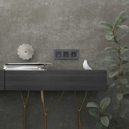 Рамка Werkel Diamant на 3 поста черный W0031208 4690389172762