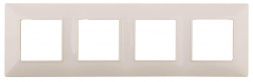Рамка 4-постовая ЭРА Elegance 14-5004-02 Б0034400