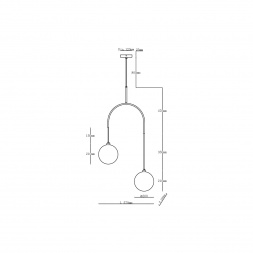 Подвесной светильник Vele Luce Freedom VL5544P02
