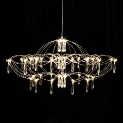 Подвесная светодиодная люстра Citilux Aster CL208010