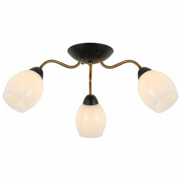 Потолочная люстра Illumico IL8193-3COU-79 BK GD