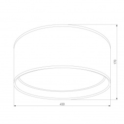 Потолочный светильник TK Lighting 3379 Bilbao White Gold