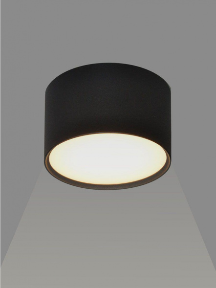 Потолочный светодиодный светильник Elvan NLS-2337-6W-NH-Bk