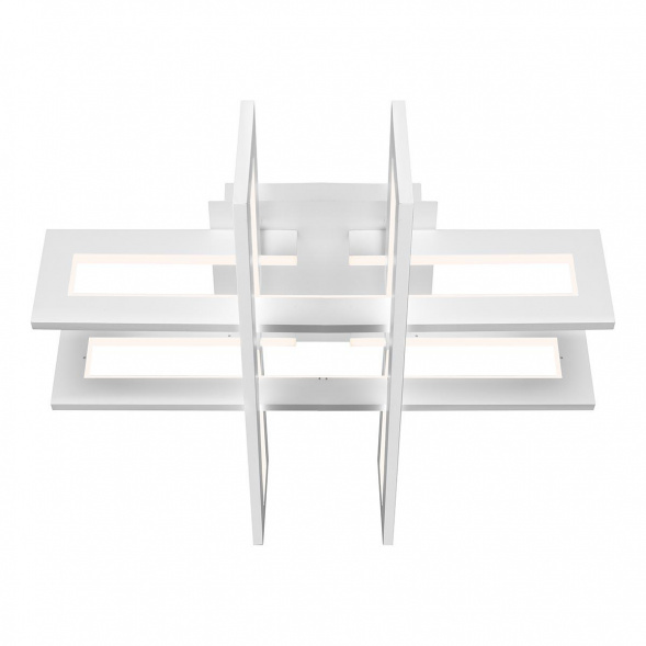 Потолочный светодиодный светильник iLedex Stalker 9082-600*600-X 96W WH