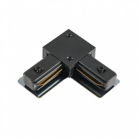 Коннектор угловой для шинопровода накладного MyFar Single MT0101-CL-B