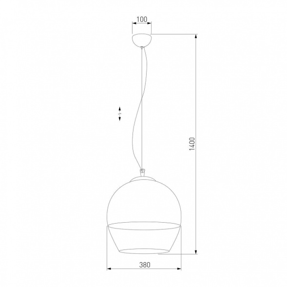 Подвесной светильник TK Lighting 3342 Boulette