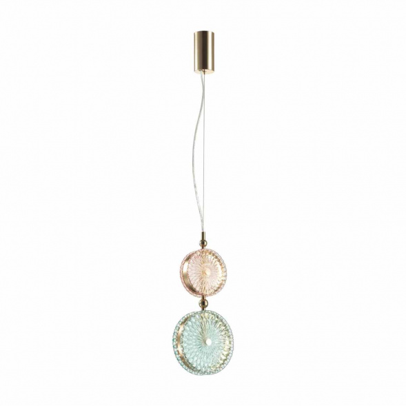 Подвесной светодиодный светильник Odeon Light Exclusive Caramella 5412/13LB