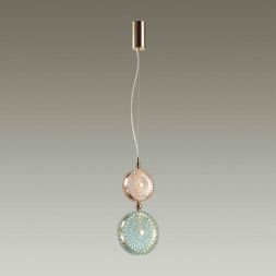 Подвесной светодиодный светильник Odeon Light Exclusive Caramella 5412/13LB