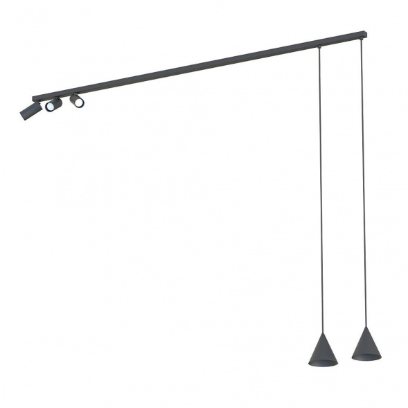 Накладной светильник спот Nowodvorski Fourty Surface V Black 11448