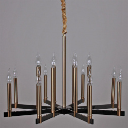 Подвесная люстра Illumico IL2265-16POR-79 BK GD