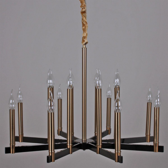 Подвесная люстра Illumico IL2265-16POR-79 BK GD