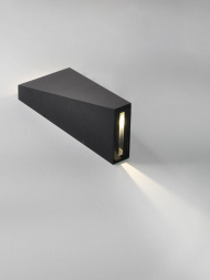 Уличный настенный светодиодный светильник Elvan GW-807A-6W-NH-Bk