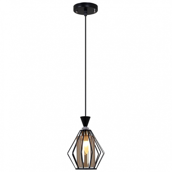 Подвесной светильник Reluce 00305-0.9-01 BK+WH