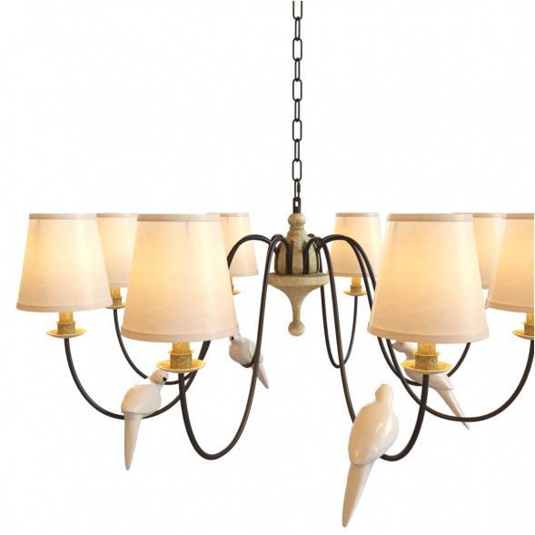 Подвесная люстра Loft IT Birds Loft1029A-8