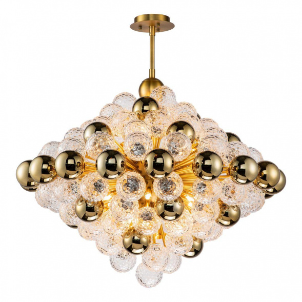 Подвесная люстра iLamp Rockfeller 100D-18 Matt Bronze