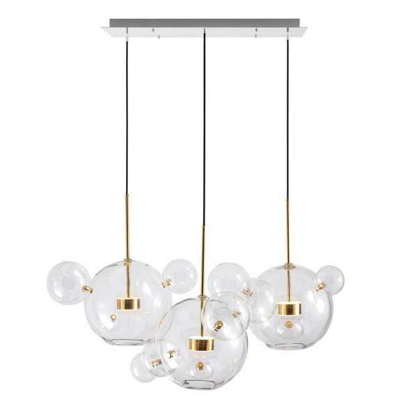 Подвесная светодиодная люстра Loft IT Bolle 2027-S3