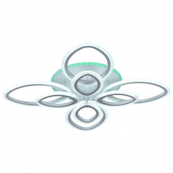 Потолочная светодиодная люстра Profit Light 8055/4+4 WHT