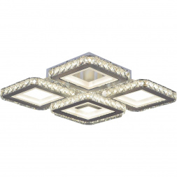 Потолочная светодиодная люстра Reluce 03902-0.3-4+1A WH+CR