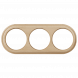 Рамка Werkel Legend на 3 поста светлый бук W0035224 4690389166587