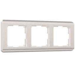 Рамка на 3 поста Werkel Stream перламутровый W0032113 4690389162312