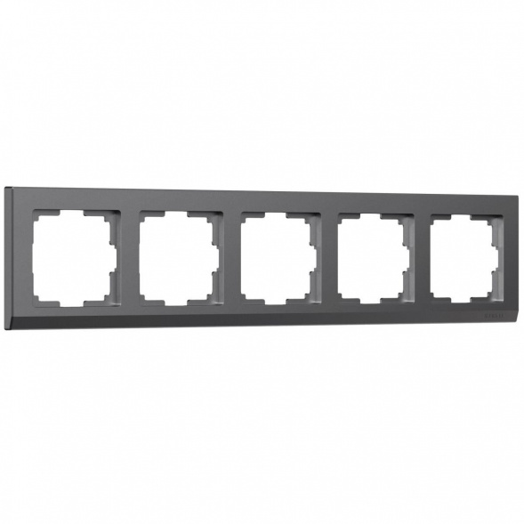 Рамка Werkel Stark на 5 постов графит W0051864 4690389194535