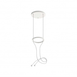 Крепеж подвесной Ambrella light DIY Spot Techno Ring WH белый A9203