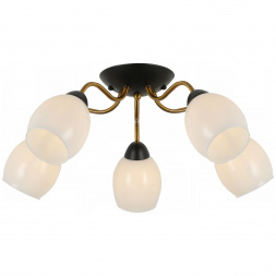 Потолочная люстра Illumico IL8193-5COU-79 BK GD