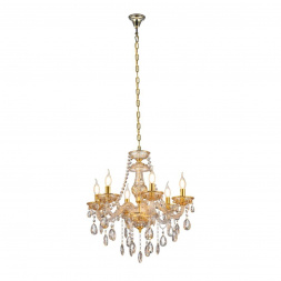Подвесная люстра Lumina Deco Eliza LDP 7025-6 GD