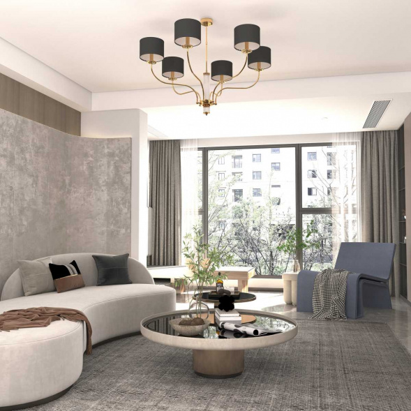 Подвесная люстра KUTEK MOOD Masimo MAS-ZW-6(T)