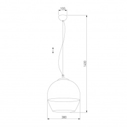 Подвесной светильник TK Lighting 3343 Boulette