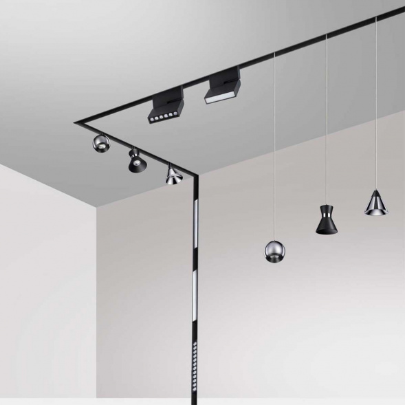 Трековый низковольтный светодиодный светильник Novotech Shino Flum 358468