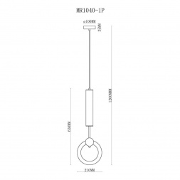 Подвесной светильник MyFar Covey MR1040-1P