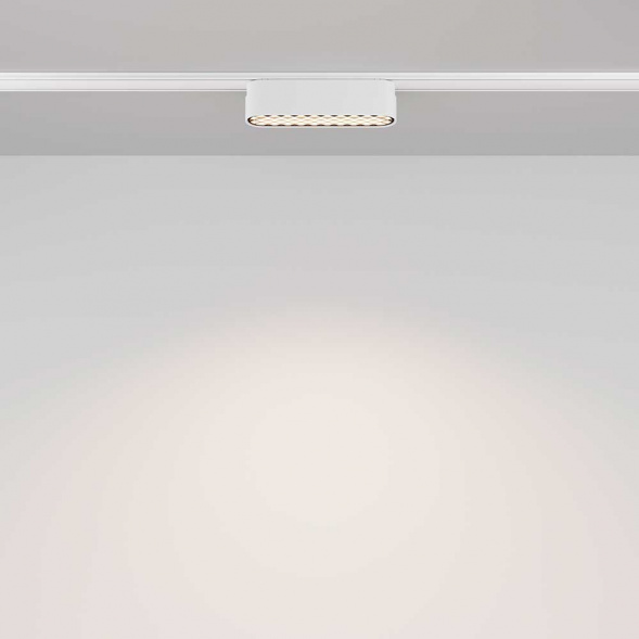 Трековый светодиодный светильник Maytoni Technical Radity Basis Grid TR084-1-6W4K-W