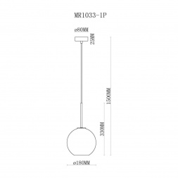 Подвесной светильник MyFar Stiven MR1033-1P
