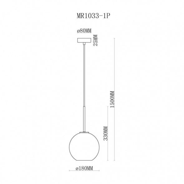 Подвесной светильник MyFar Stiven MR1033-1P
