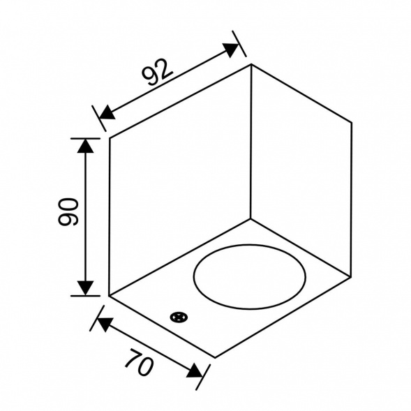 Уличный настенный светильник Escada 30007W/01