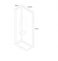 Уличный настенный светильник Arte Lamp Belfast A4569AL-2BR