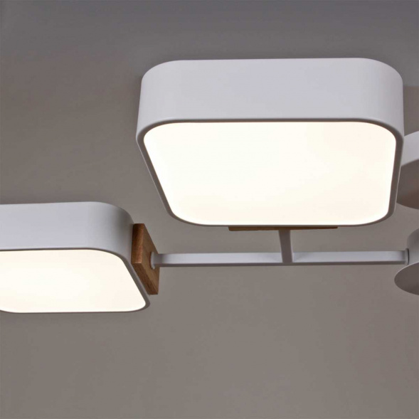 Светильник потолочный Reluce 03363-0.3-06 WH+WOOD