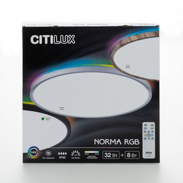 Потолочный светодиодный светильник Citilux Norma CL749401