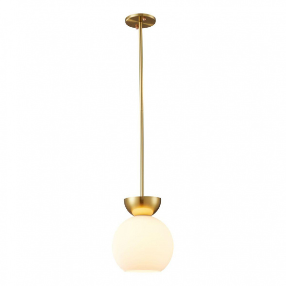 Подвесной светильник iLamp Mono P6079-1 GD+WH