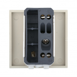 Переключатель LK Studio с двух мест 45х45мм (схема 6) 16 A, 250 B (бежевый) LK45 850801-1