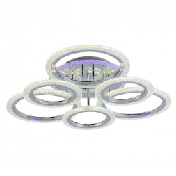 Потолочная светодиодная люстра Profit Light 8086/3+3 CHR A