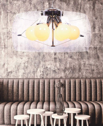 Подвесная люстра Lumina Deco Nano LDP 6018-6 PR