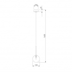 Подвесной светильник TK Lighting 5941 Nilos