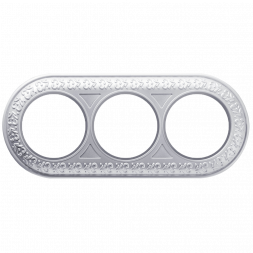 Рамка Werkel Antik Runda на 3 поста жемчужный WL70-frame-03 4690389106552