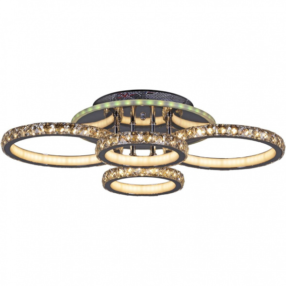 Потолочная светодиодная люстра Reluce 05819-0.3-04B CR (RGB)