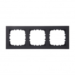 Рамка LK Studio 3-постовая (черный бархат) LK80 844308-1
